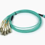 MTP to LC fanout cable OM4